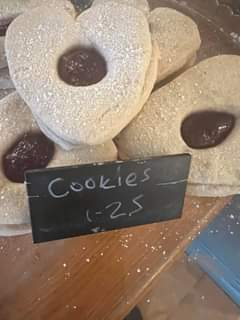 May be an image of food and text that says "Cookies"
